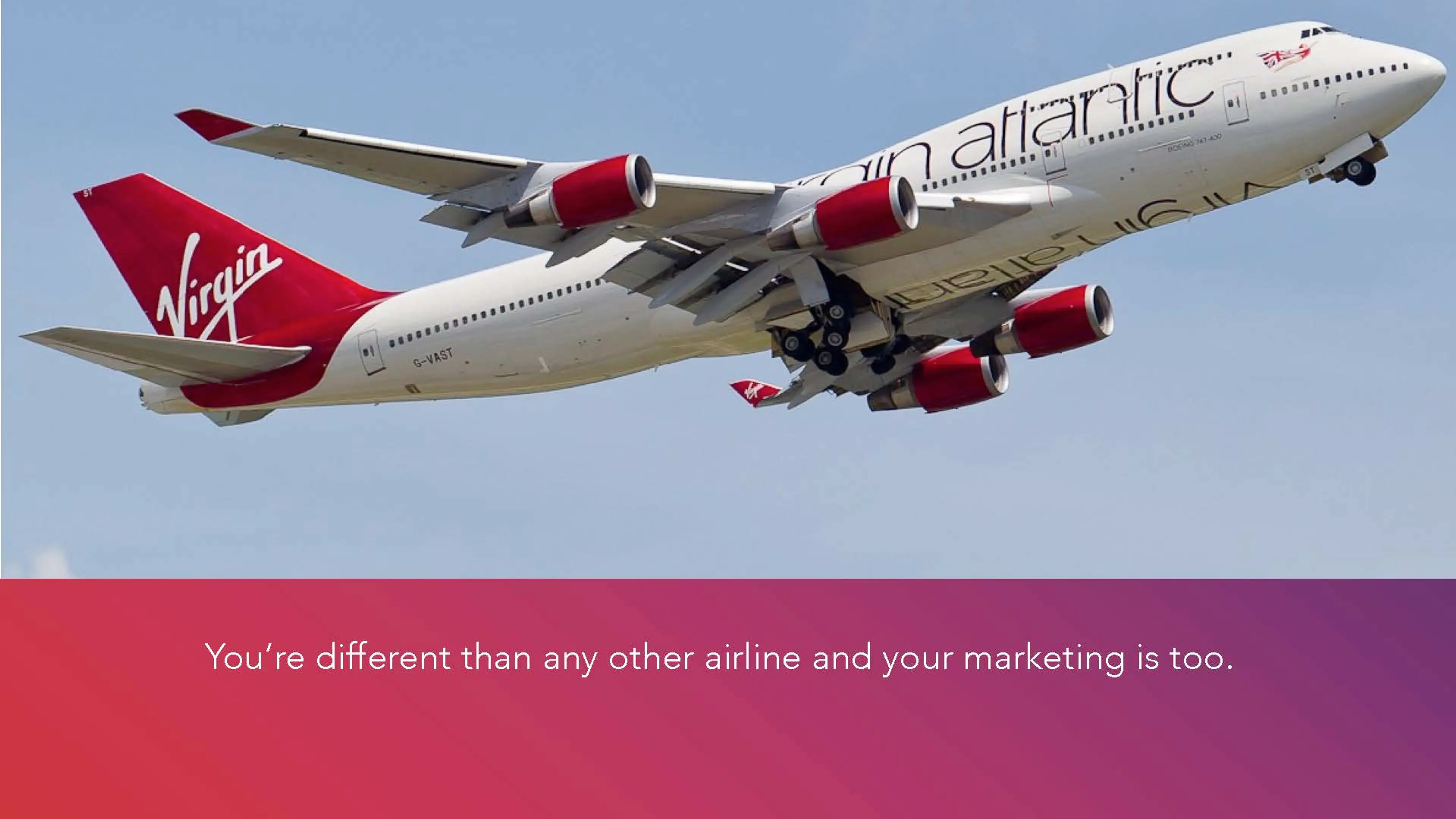 Virgin Atlantic campaign presentation
