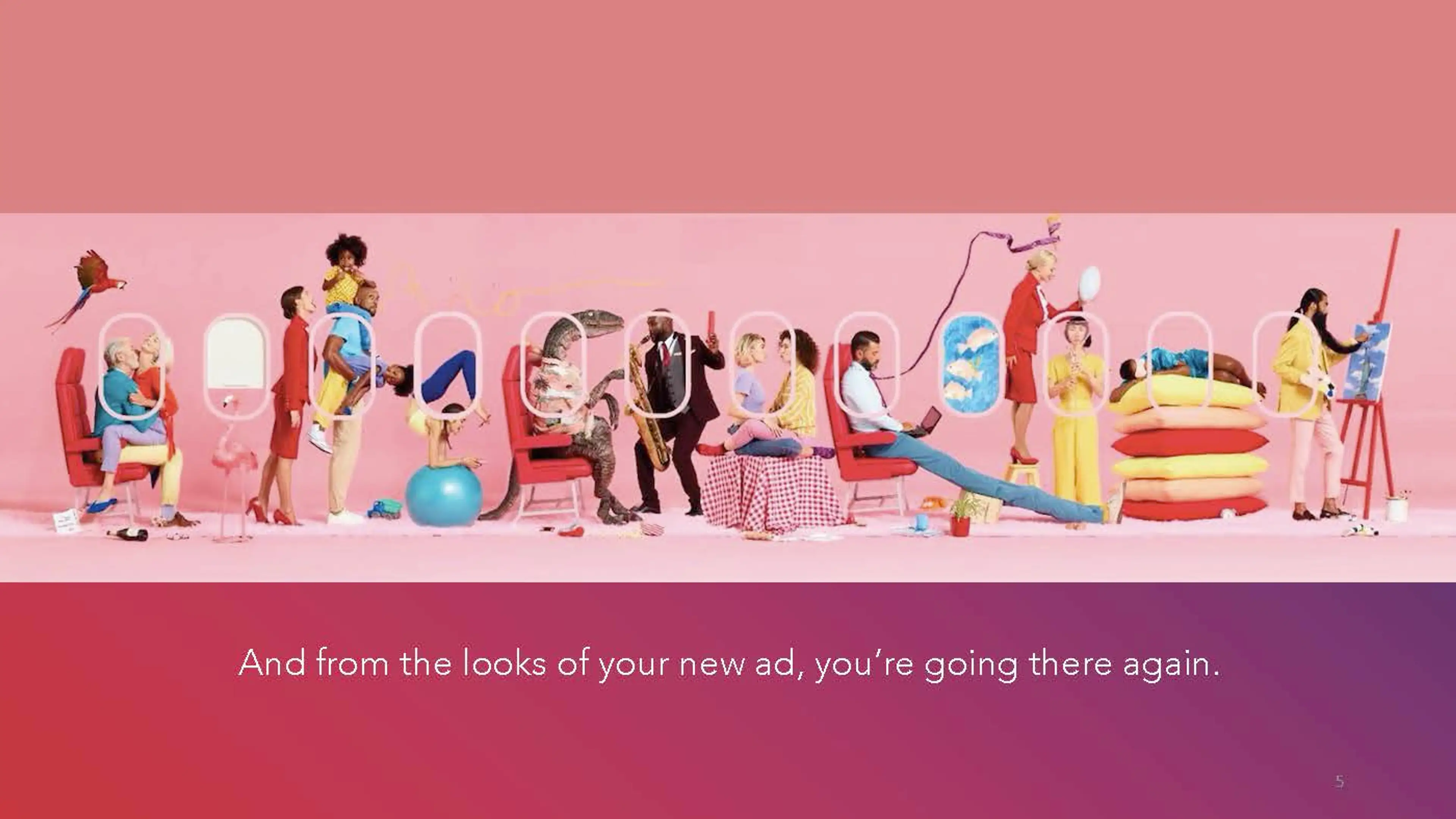 Virgin Atlantic new advertising campaign